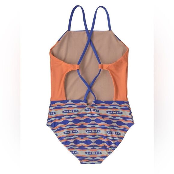 Patagonia Girls SHELL SEEKER ONE-PIECE SWIMSUIT - Picture 2 of 10
